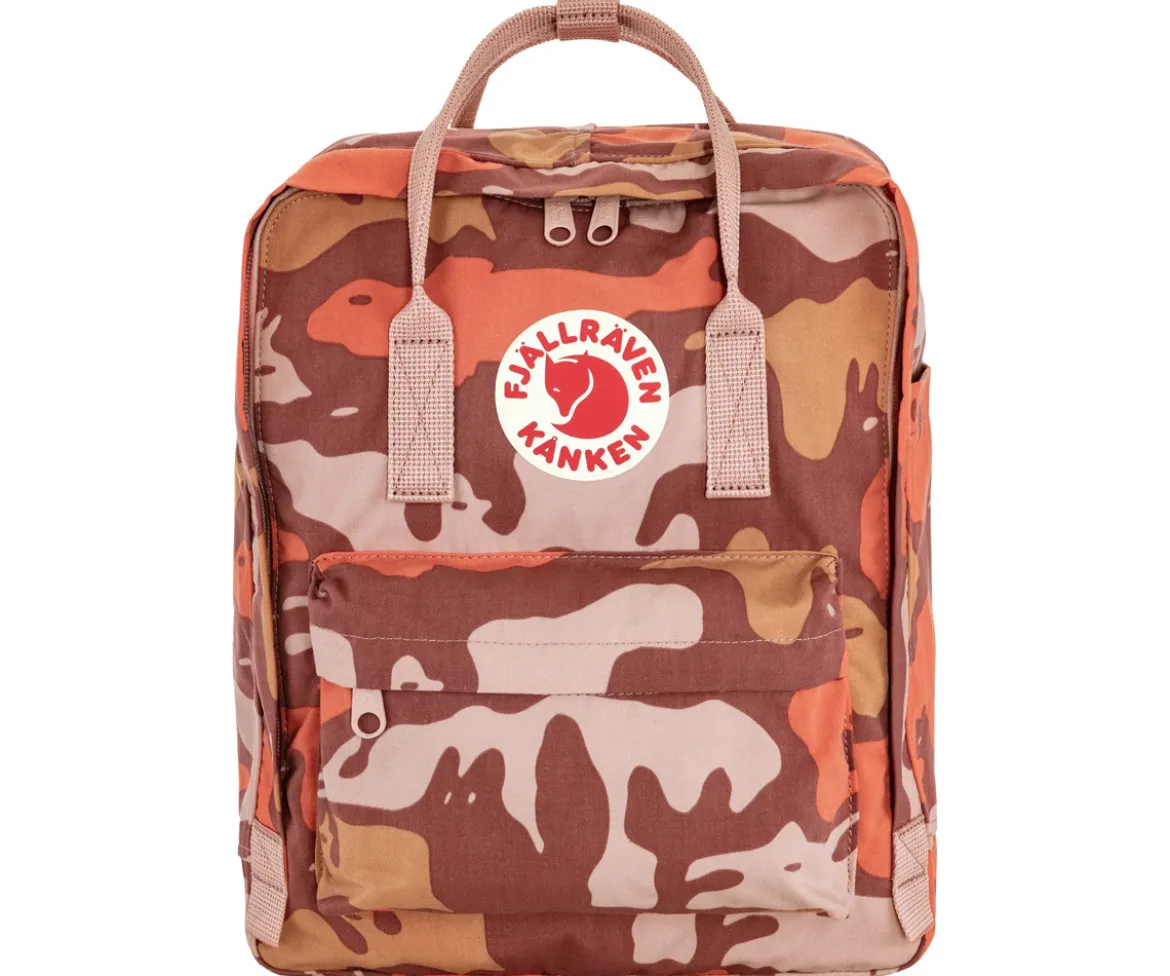 Mochila Kanken Graphics Chalk Rose Hidden Animals