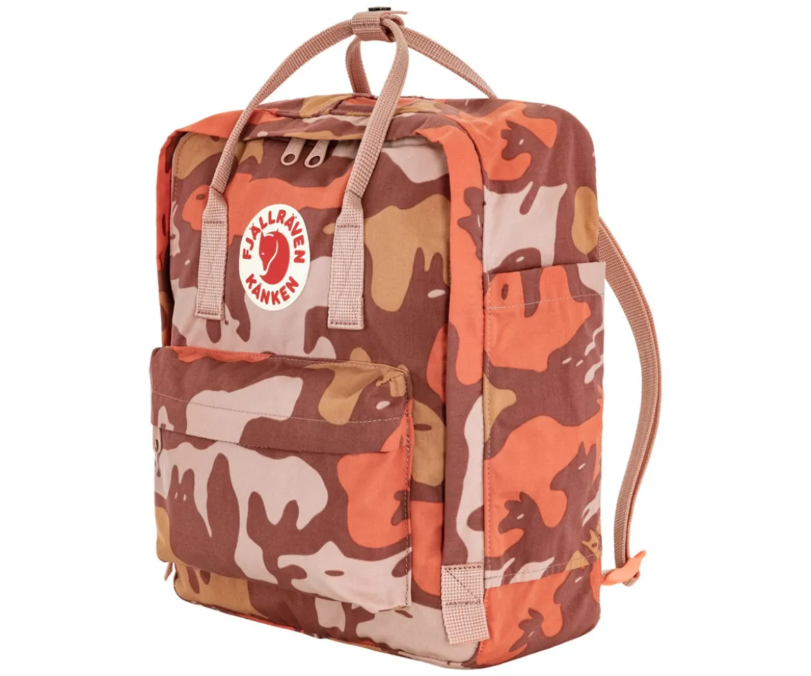 Mochila Kanken Graphics Chalk Rose Hidden Animals