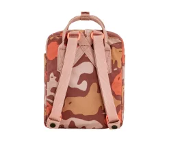 Mochila Kanken Graphics Mini Chalk Rose-Hidden Animals