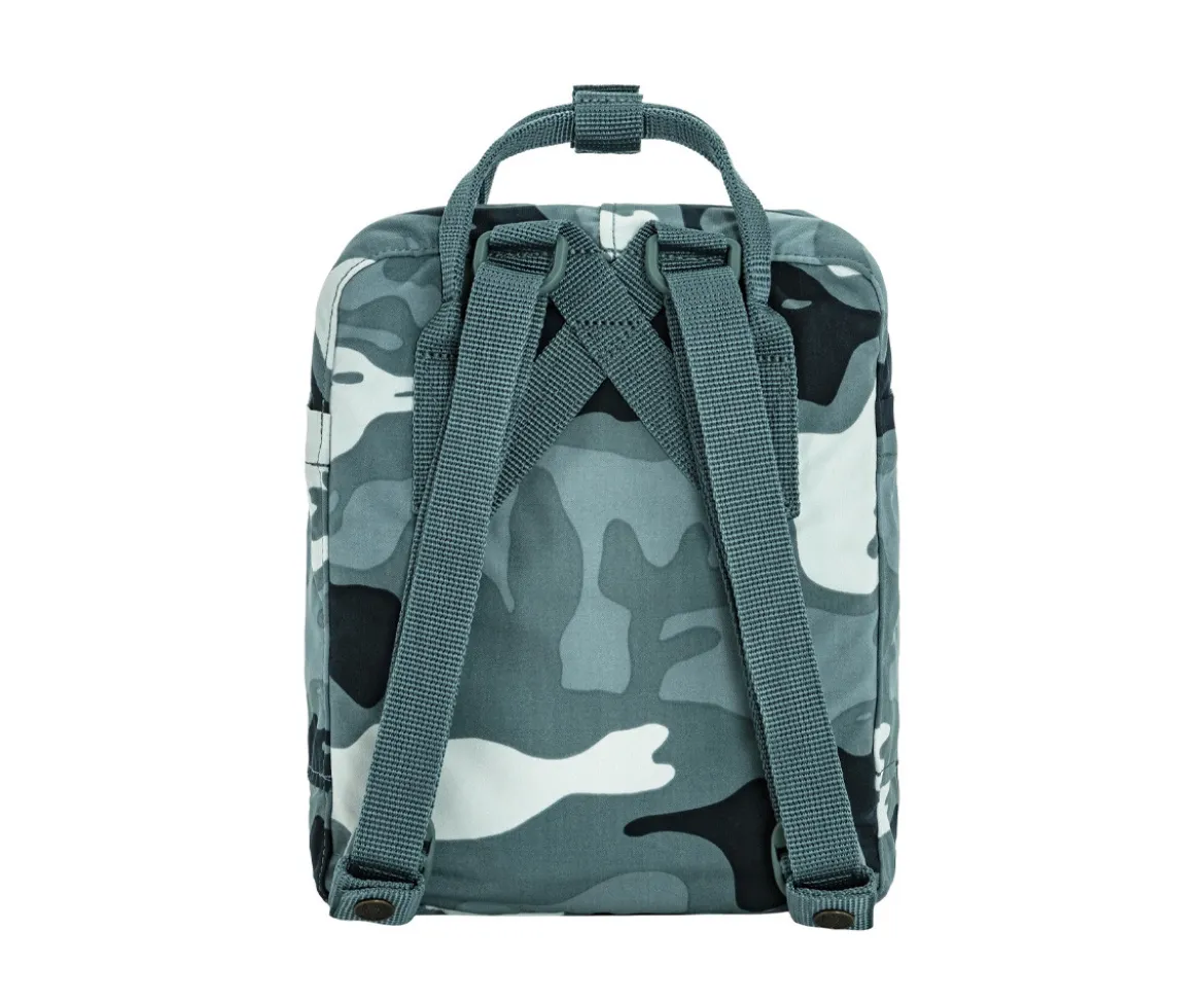 Mochila Kanken Graphics Mini Nimbus Blue Hidden Animals