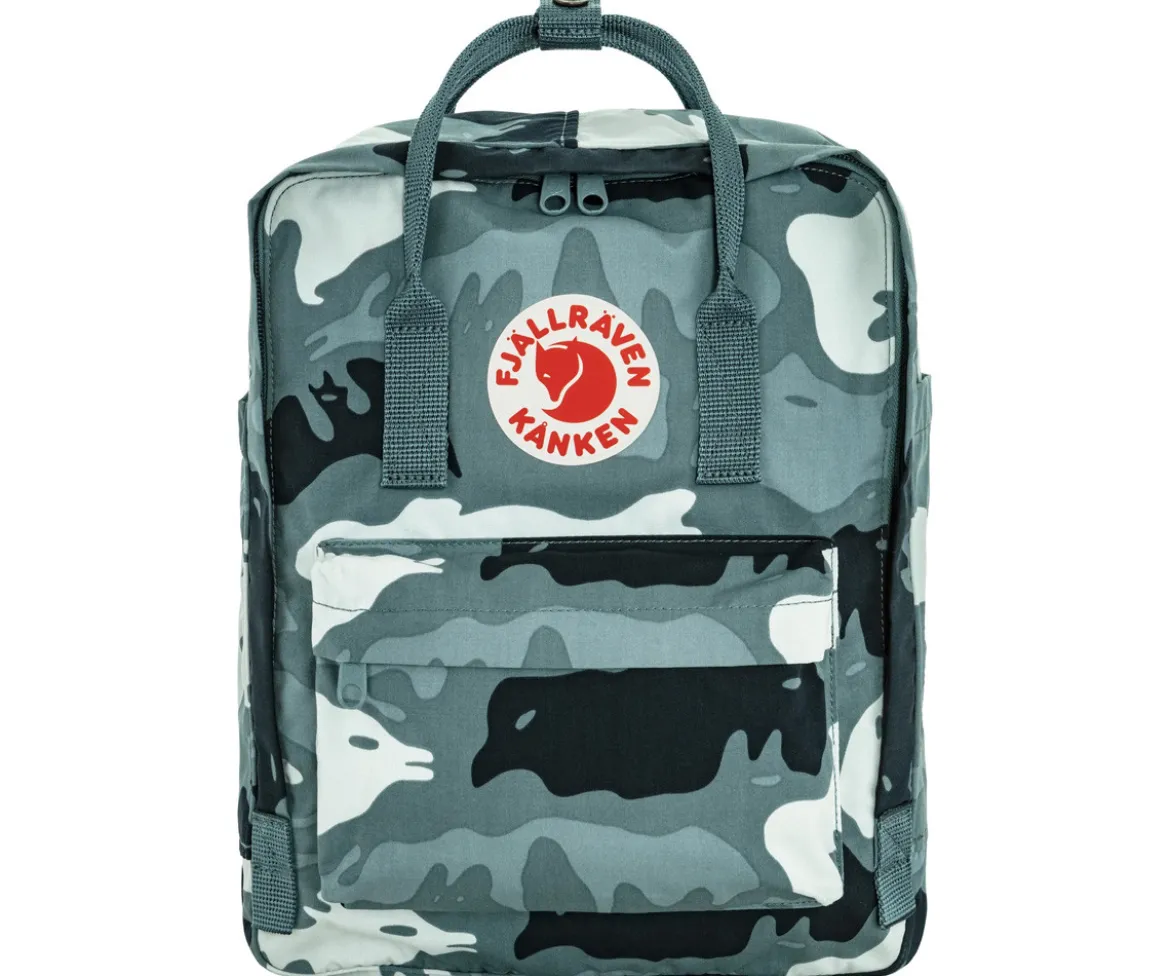 Mochila Kanken Graphics Nimbus Blue Hidden Animals