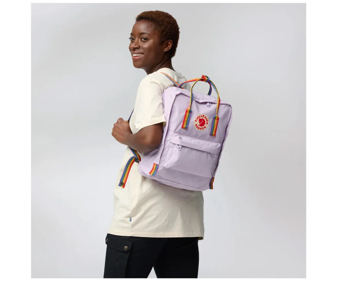 Mochila Kanken Rainbow Chalk Rose