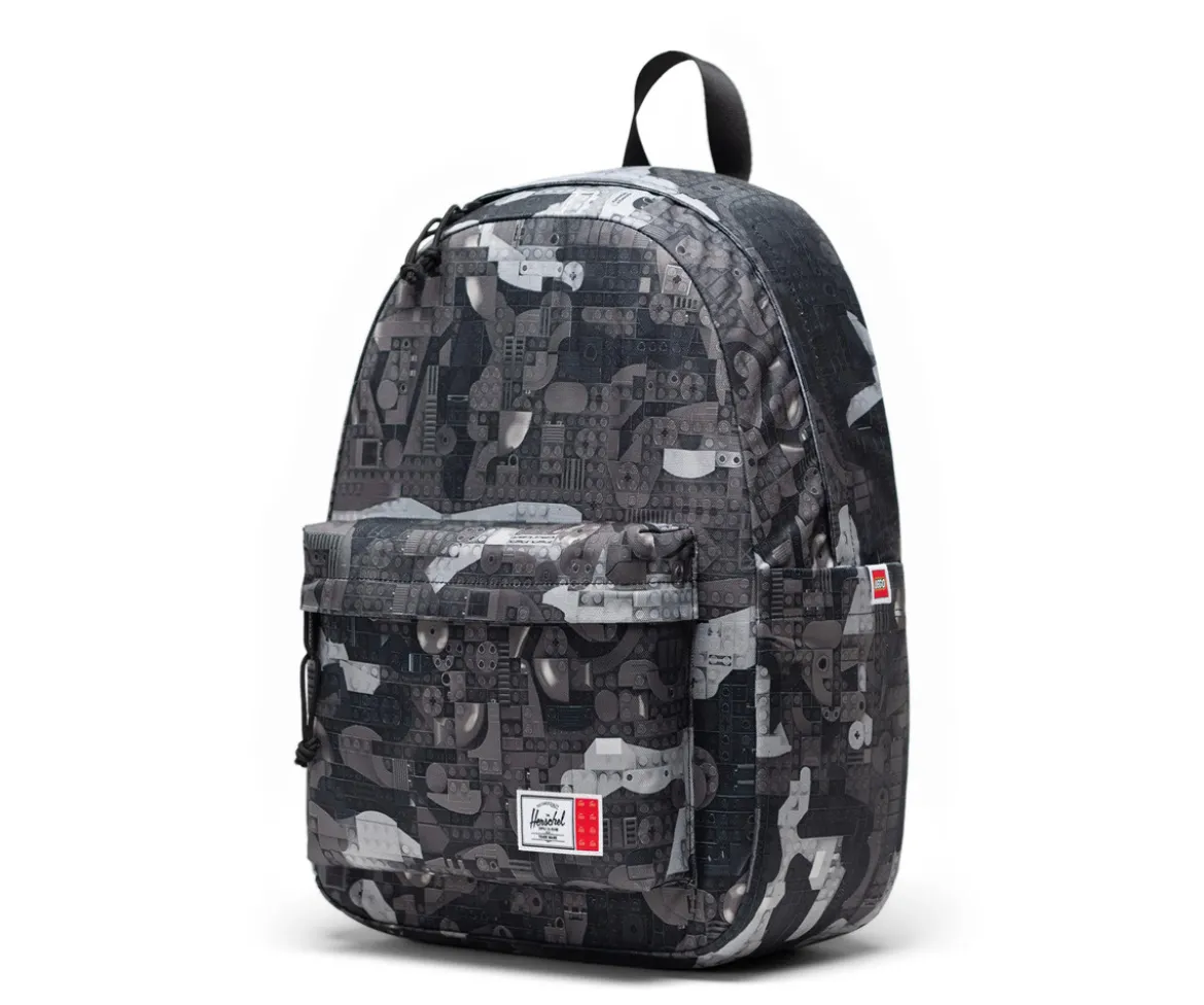 Mochila LEGO® Herschel Classic Personalizable Abstract Bricks Black