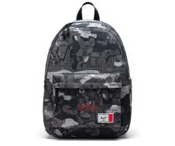 Mochila LEGO® Herschel Classic Personalizable Abstract Bricks Black