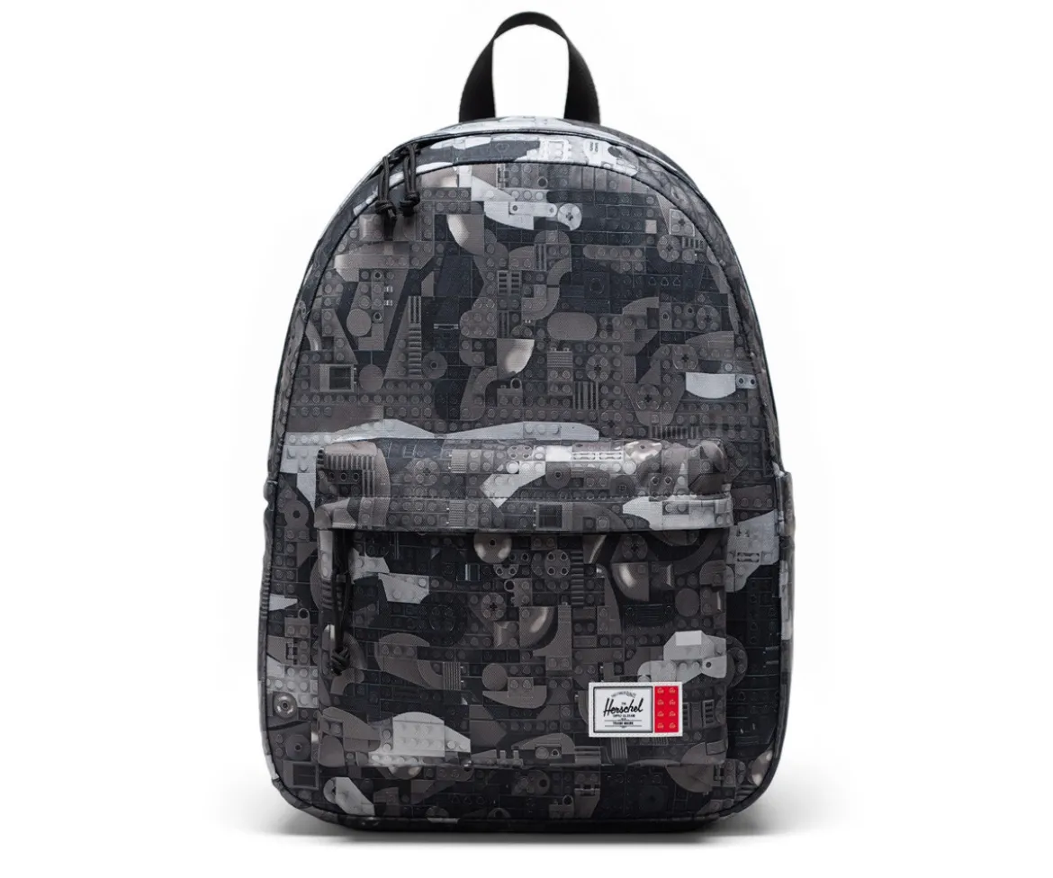 Mochila LEGO® Herschel Classic Personalizable Abstract Bricks Black