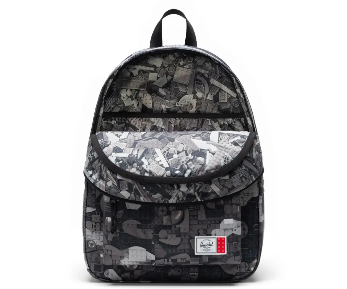 Mochila LEGO® Herschel Classic Personalizable Abstract Bricks Black