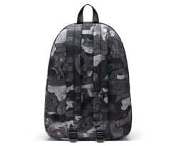 Mochila LEGO® Herschel Classic XL Personalizable Abstract Bricks Black