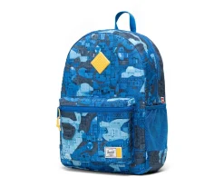 Mochila LEGO® Herschel Heritage Youth Personalizable Abstract Bricks Blue