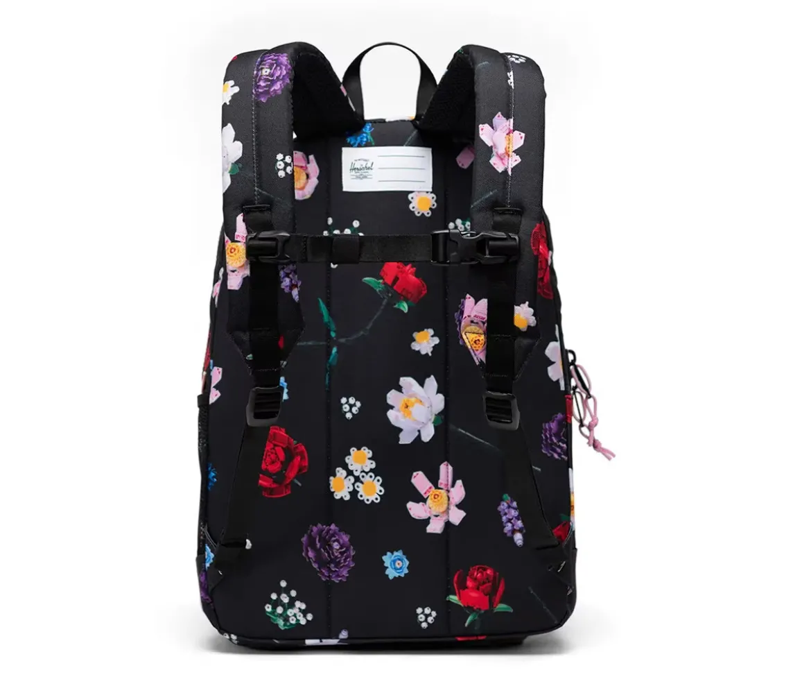 Mochila LEGO® Herschel Heritage Youth Personalizable Falling Florals