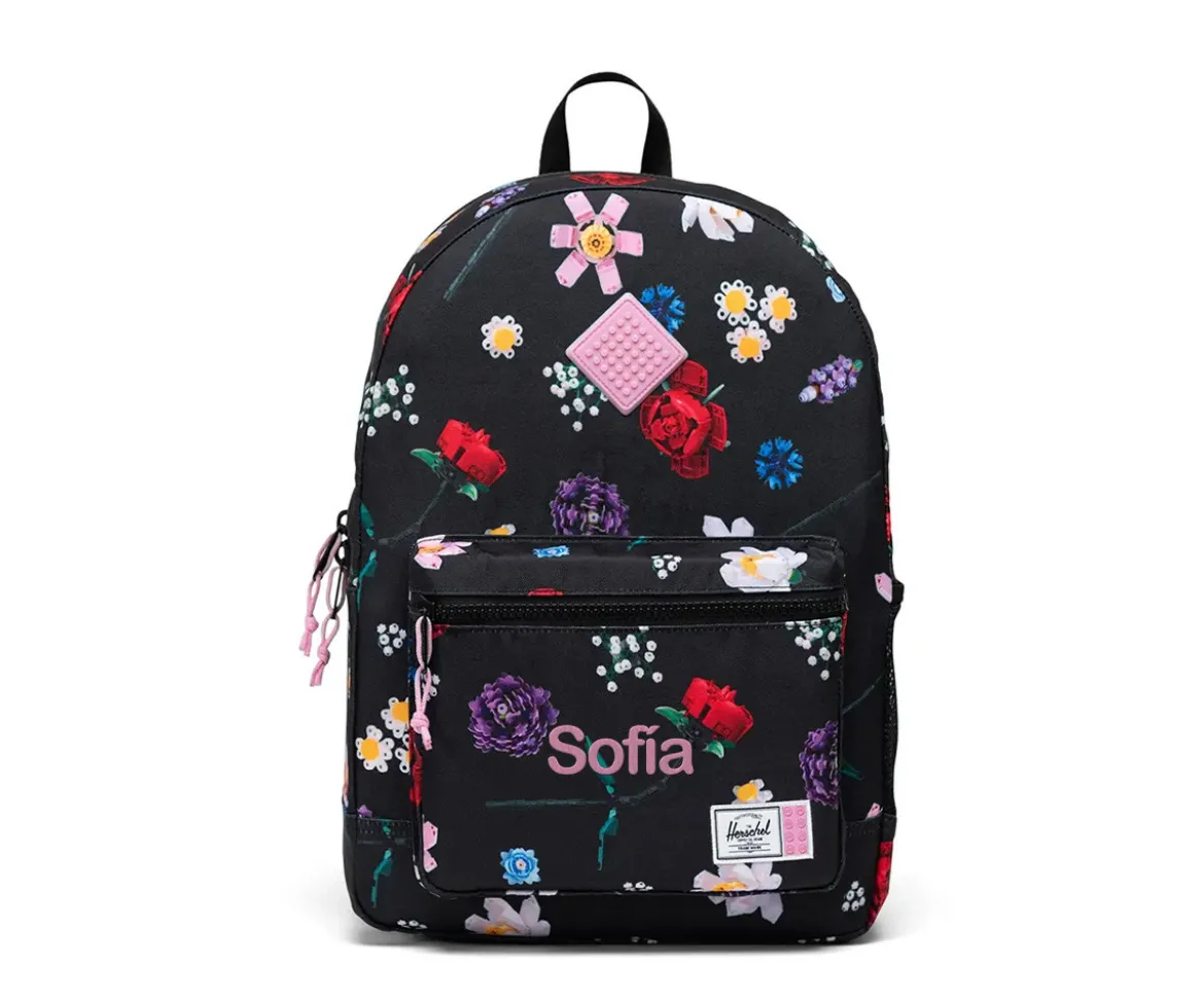 Mochila LEGO® Herschel Heritage Youth Personalizable Falling Florals