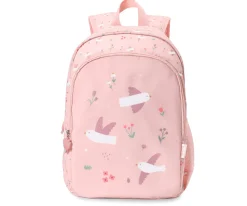 Mochila Mediana Blossom Birds + Llavero Personalizable