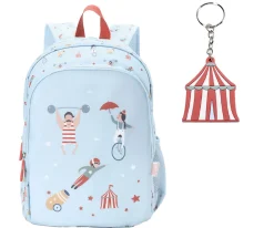 Mochila Mediana Circus Show + Llavero Personalizable