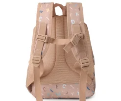 Mochila Mediana Funny Letters + Llavero Personalizable
