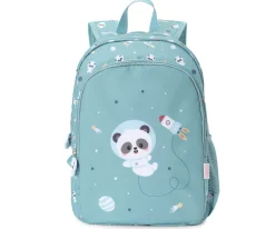 Mochila Mediana Pandas in Space + Llavero Personalizable