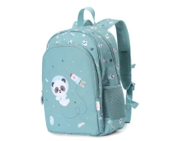 Mochila Mediana Pandas in Space + Llavero Personalizable