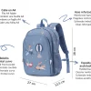 Mochila Mediana Planes + Llavero Personalizable
