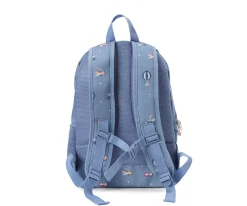 Mochila Mediana Planes + Llavero Personalizable