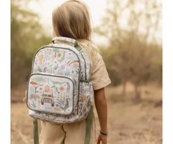 Mochila Mediana Safari Friends Personalizable