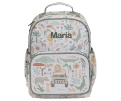 Mochila Mediana Safari Friends Personalizable