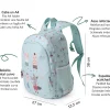 Mochila Mediana The Three Little Pigs + Llavero Personalizable
