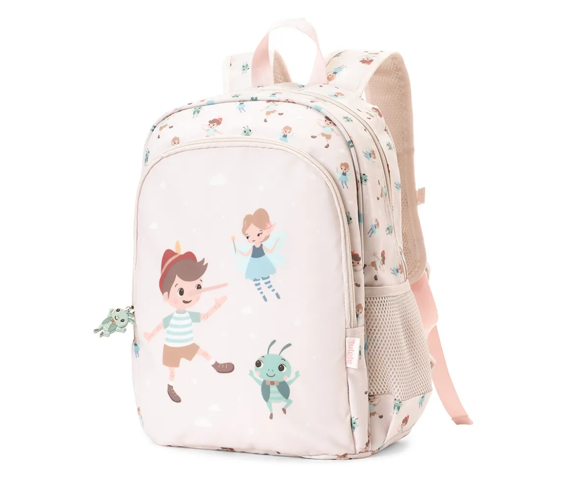 Mochila Mediana The Wooden Boy + Llavero Personalizable