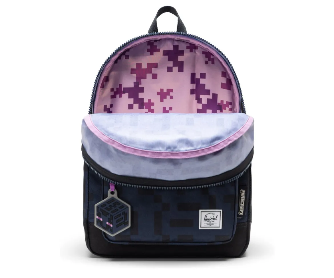 Mochila Minecraft Herschel New Heritage Kids Personalizable Enderman