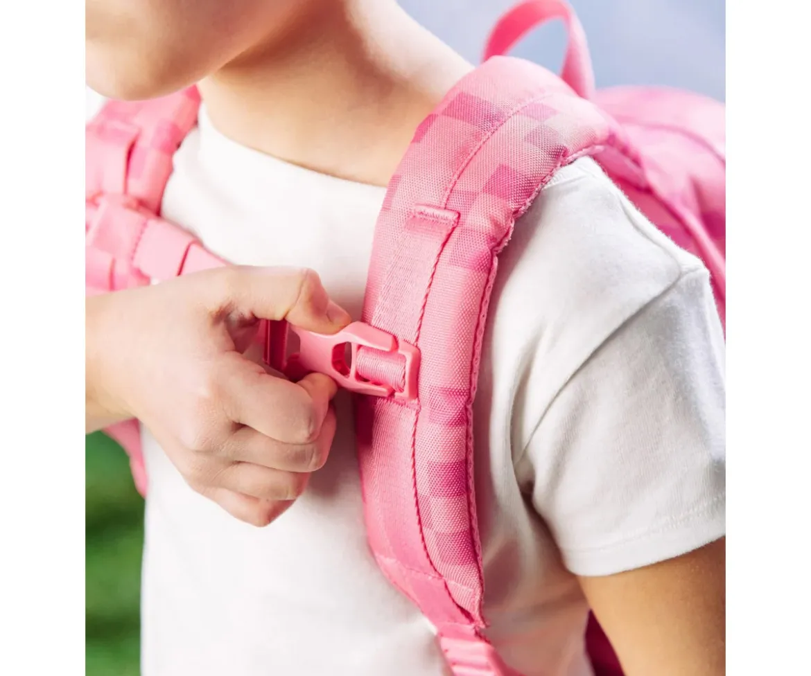Mochila Minecraft Personalizable Herschel Heritage Youth Pink Sheep