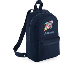 Mochila Mini Fashion Marino Personalizada Espacio