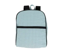 Mochila Nordic Check Blue Personalizable