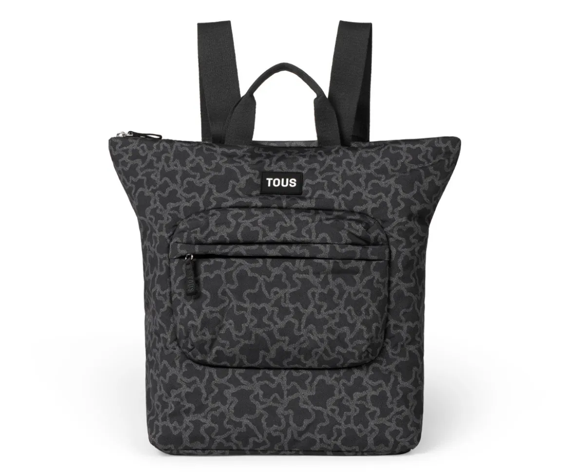 Mochila para Silla de Paseo TOUS Baby Kaos Negro con Cambiador