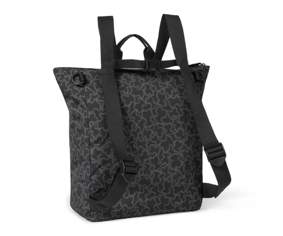 Mochila para Silla de Paseo TOUS Baby Kaos Negro con Cambiador