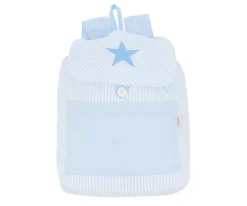 Mochila Pequeña Oxford Azul Personalizable