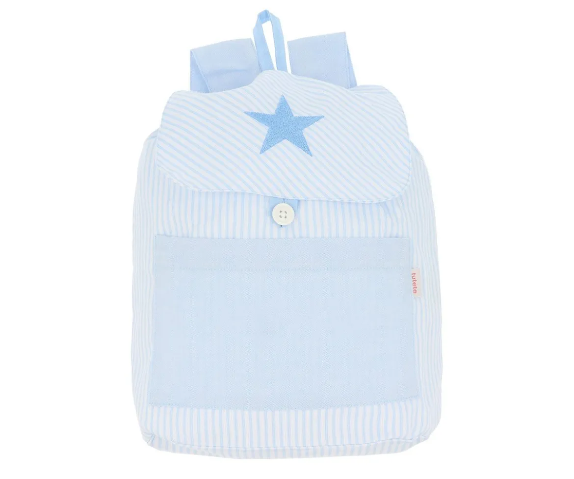 Mochila Pequeña Oxford Azul Personalizable