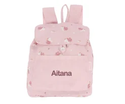 Mochila Pequeña Tela Magical Unicorn Personalizable