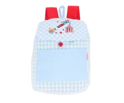 Mochila Pequeña Vichy Circus Show Personalizable