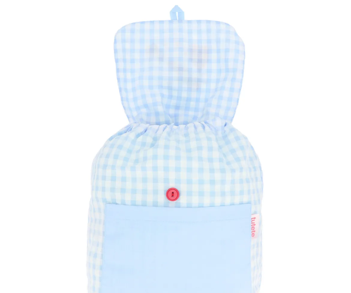 Mochila Pequeña Vichy Circus Show Personalizable