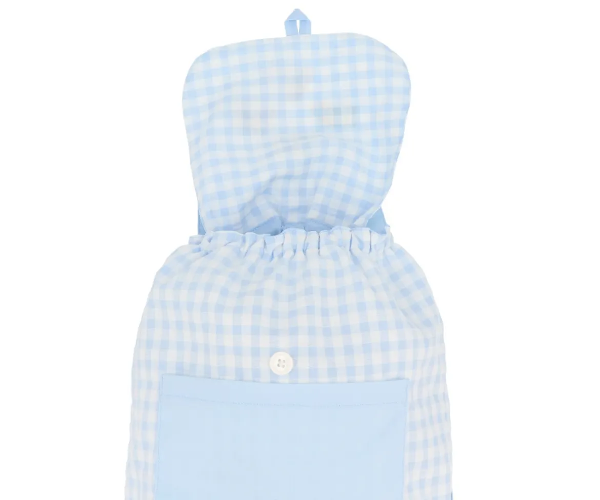 Mochila Pequeña Vichy City Cars Personalizable