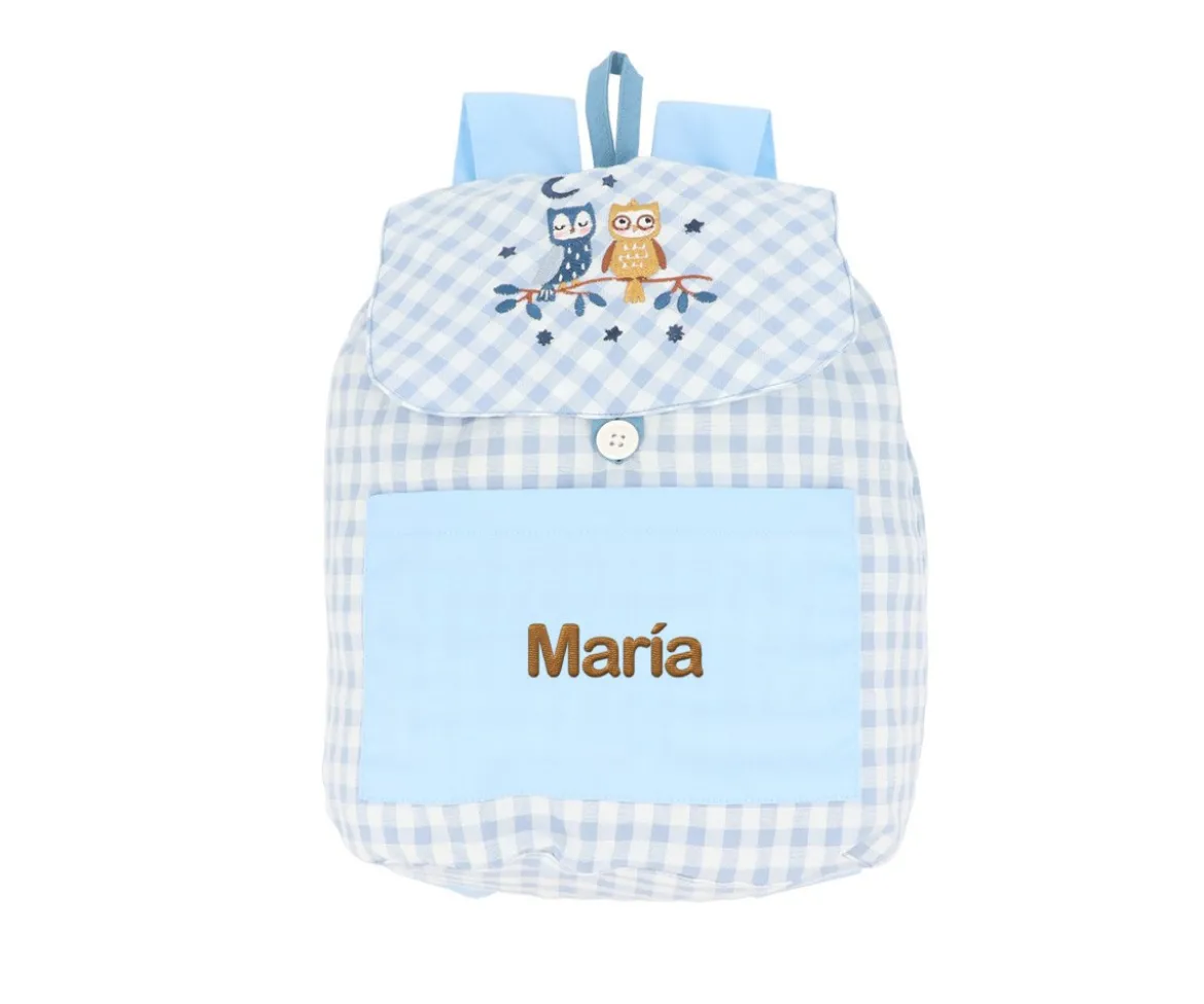 Mochila Pequeña Vichy Magical Forest Personalizable