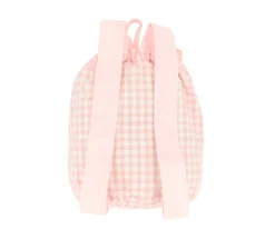 Mochila Pequeña Vichy Mouse Fairies Personalizable