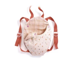 Mochila Portabebé Pomea para Muñeco Lavender