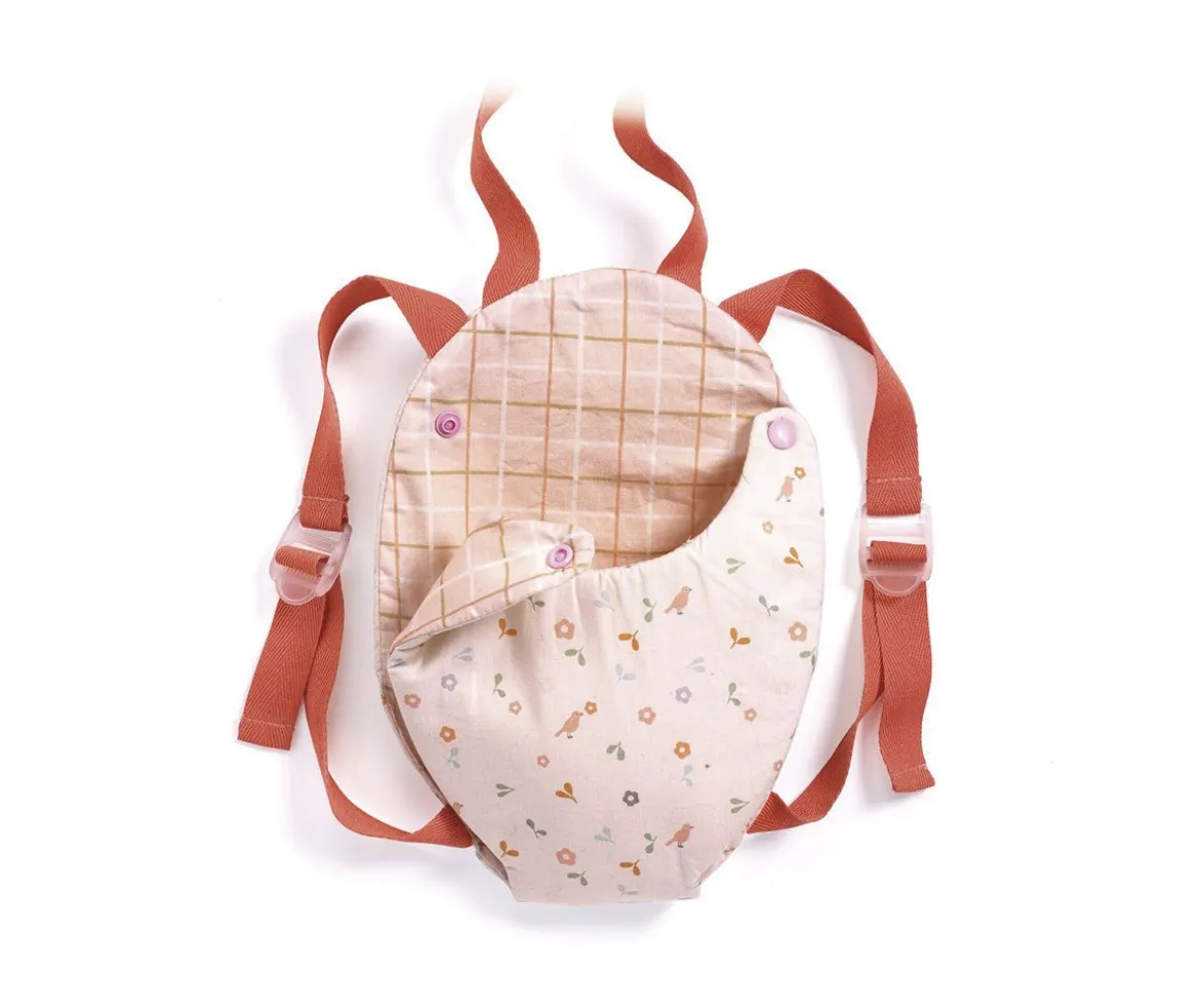 Mochila Portabebé Pomea para Muñeco Lavender