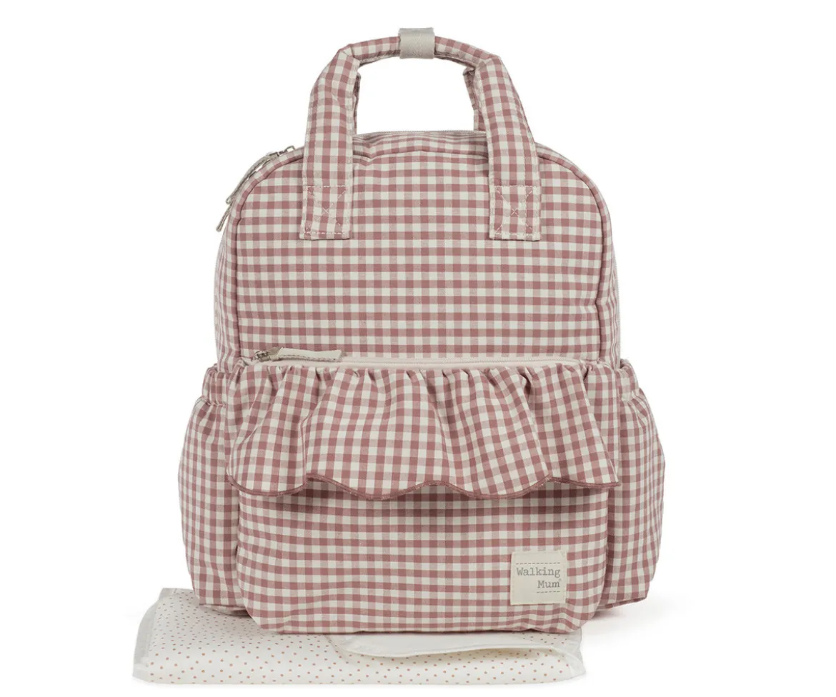 Mochila Praliné Vichy Moka