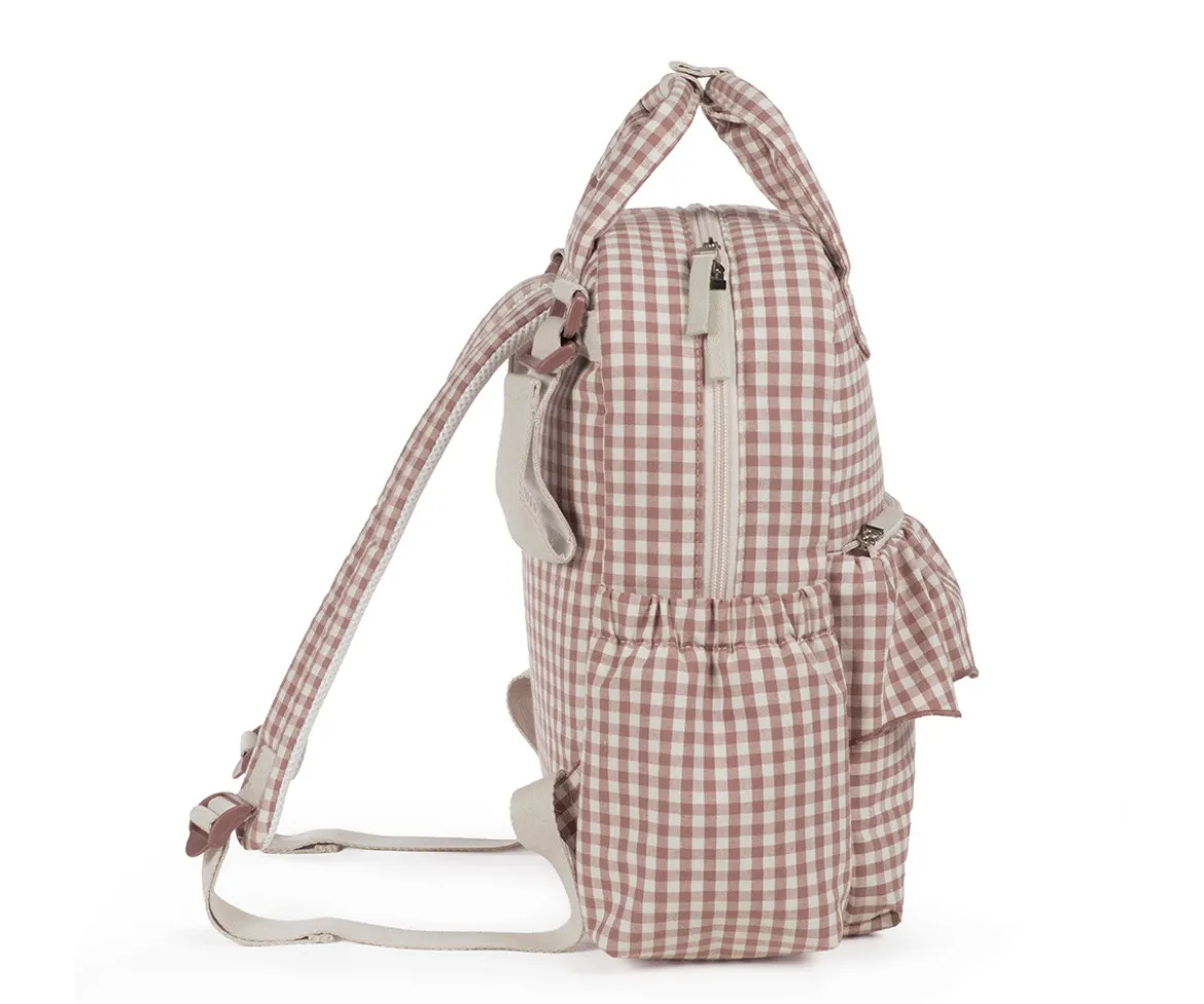 Mochila Praliné Vichy Moka