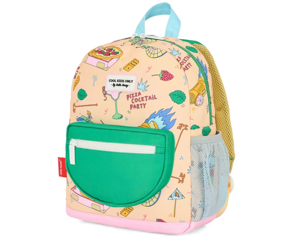 Mochila Preescolar Cocktail Party Personalizable
