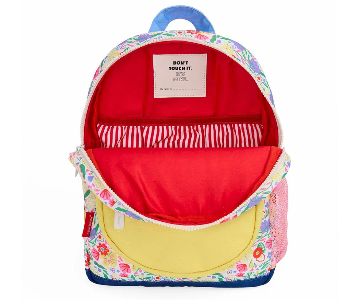 Mochila Preescolar Garden Party Personalizable