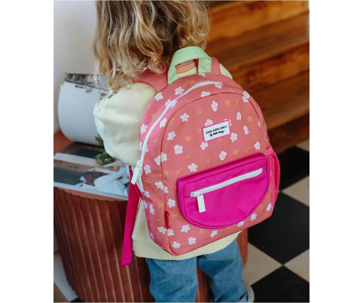 Mochila Preescolar Peachy Bloom Personalizable