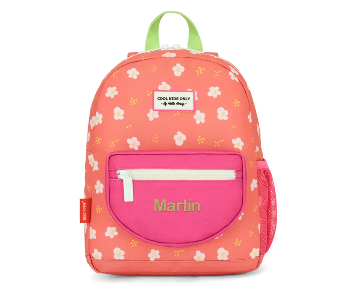Mochila Preescolar Peachy Bloom Personalizable