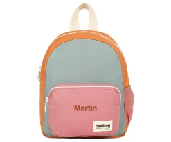Mochila Preescolar Romy Tricolor Sage Personalizable