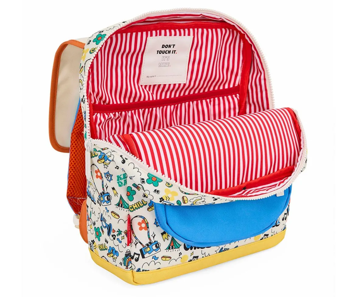 Mochila Preescolar Solapa Chill Personalizable