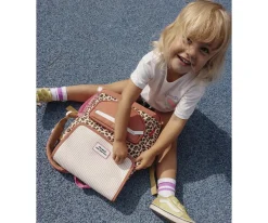 Mochila Preescolar Solapa Léopard #6 Personalizable